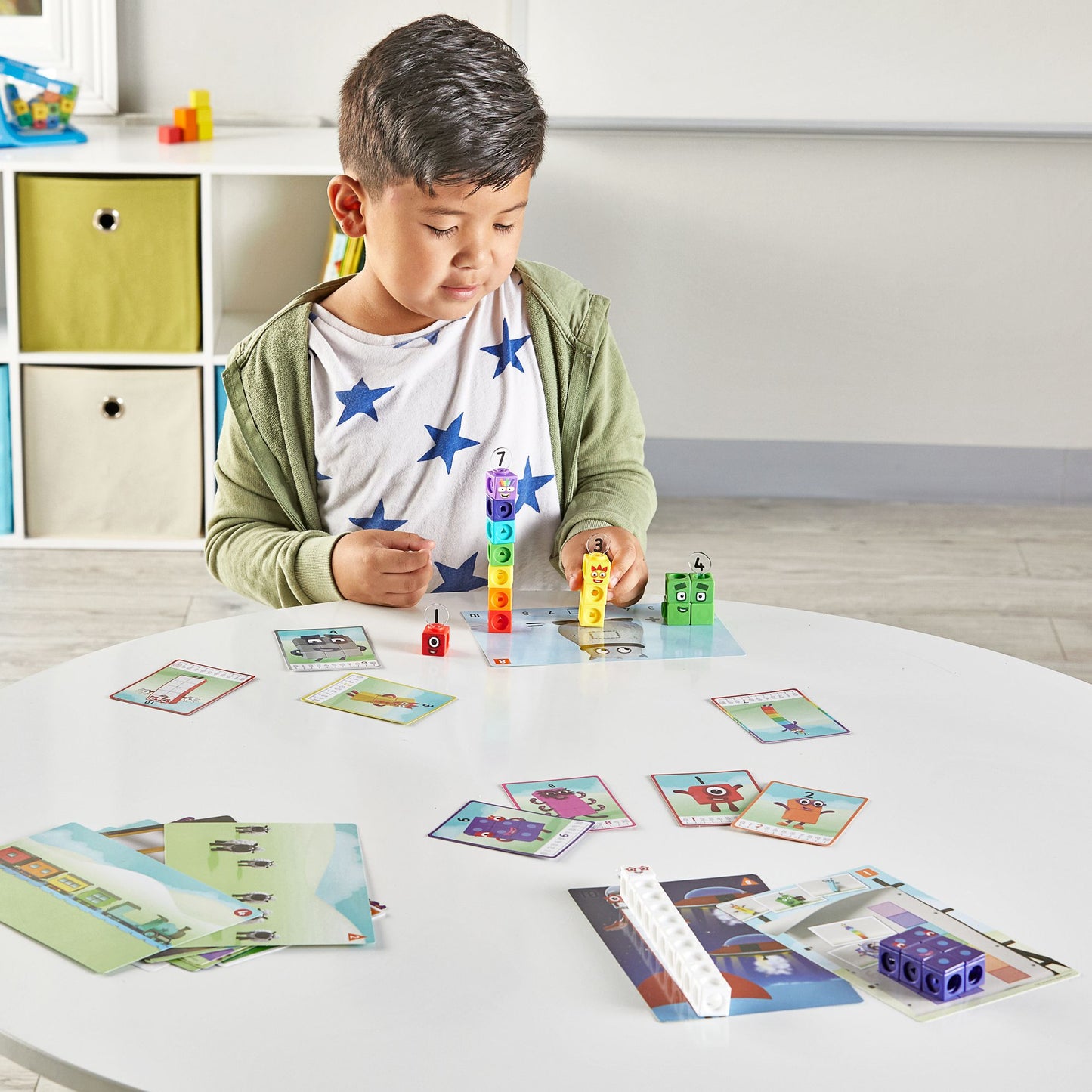 hand2mind MathLink Cubes Numberblocks 1-10 Set