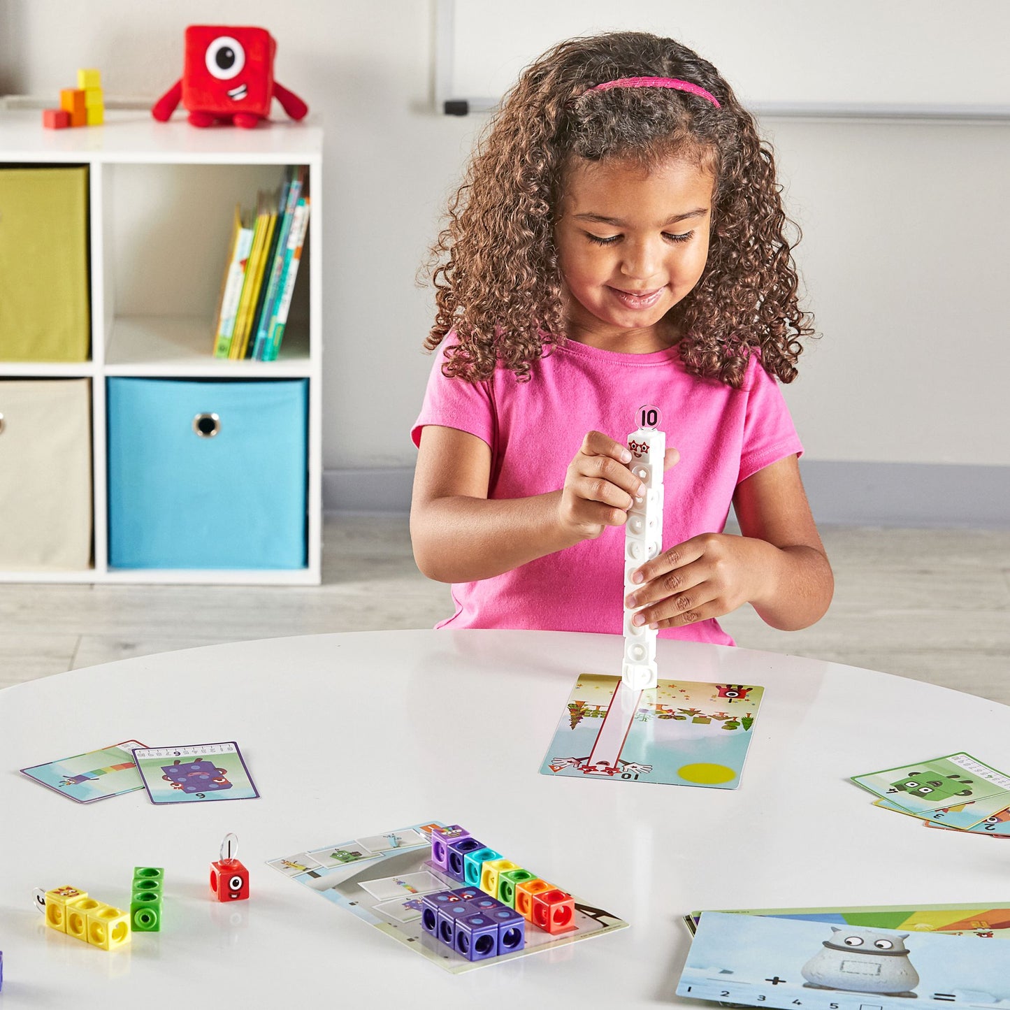 hand2mind MathLink Cubes Numberblocks 1-10 Set