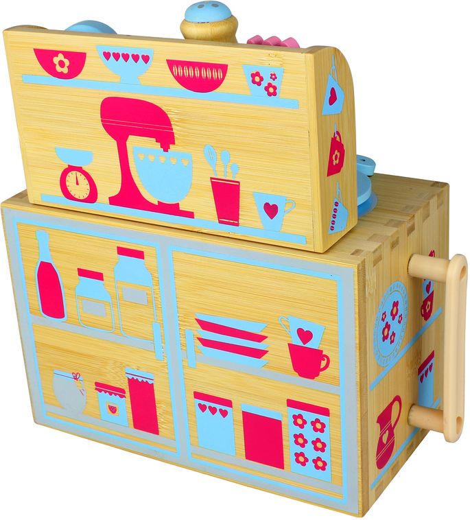 Bamboo Box Set Kitchen