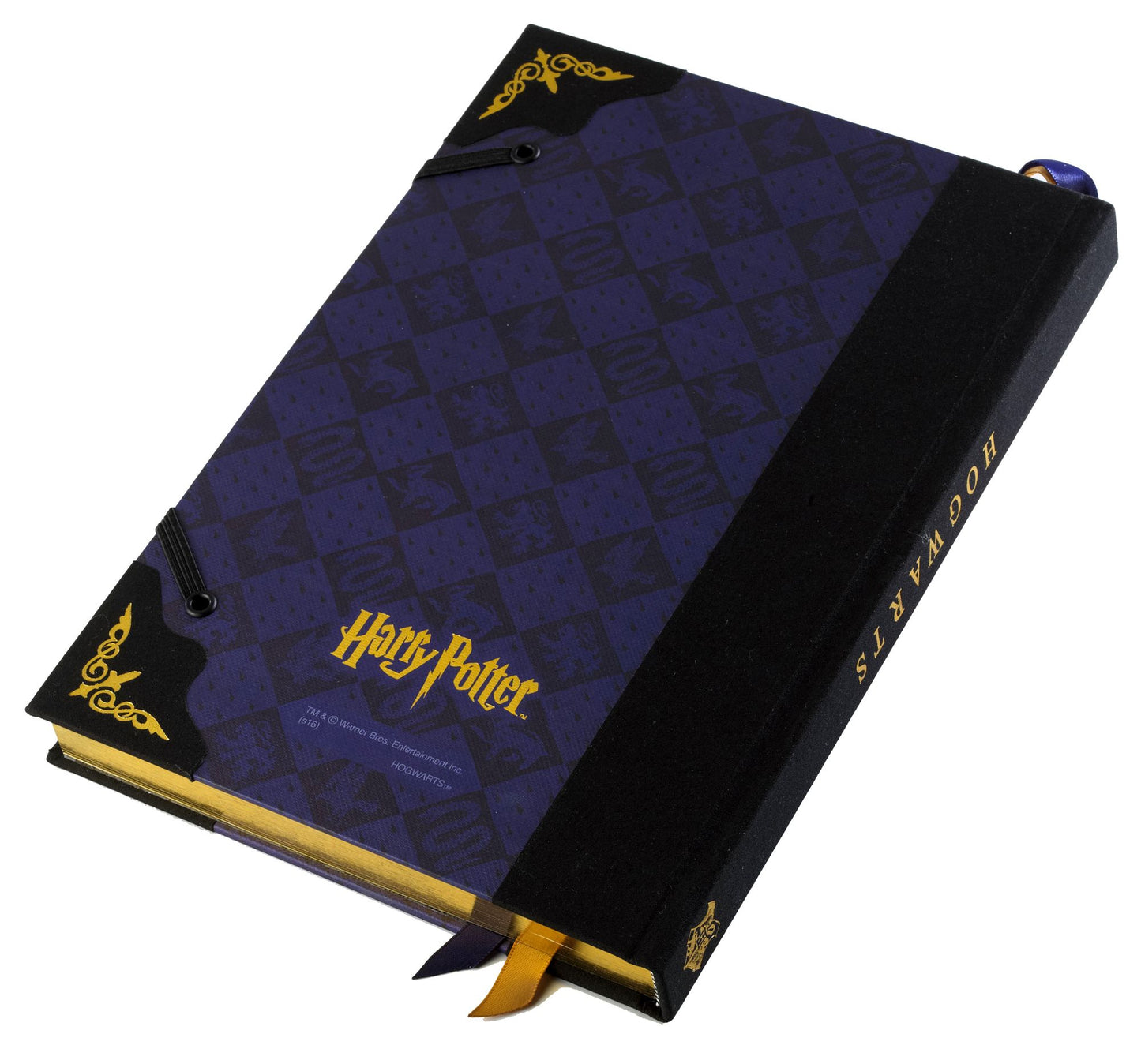 Harry Potter Hogwarts Crest Lined Bound Journal 7"x10"