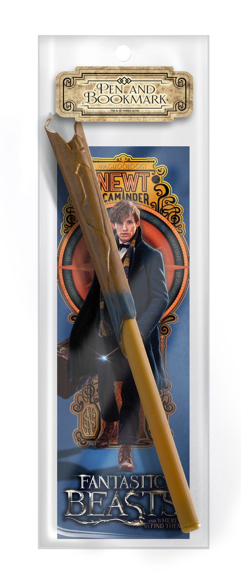 Fantastic Beasts Wand Pen & Bookmark Set