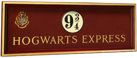 Hogwarts Express Sign