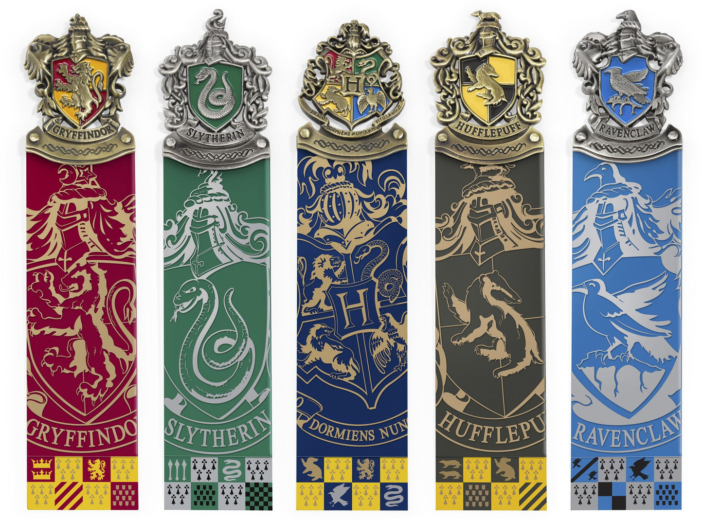 Harry Potter House Crest Bookmark Set
