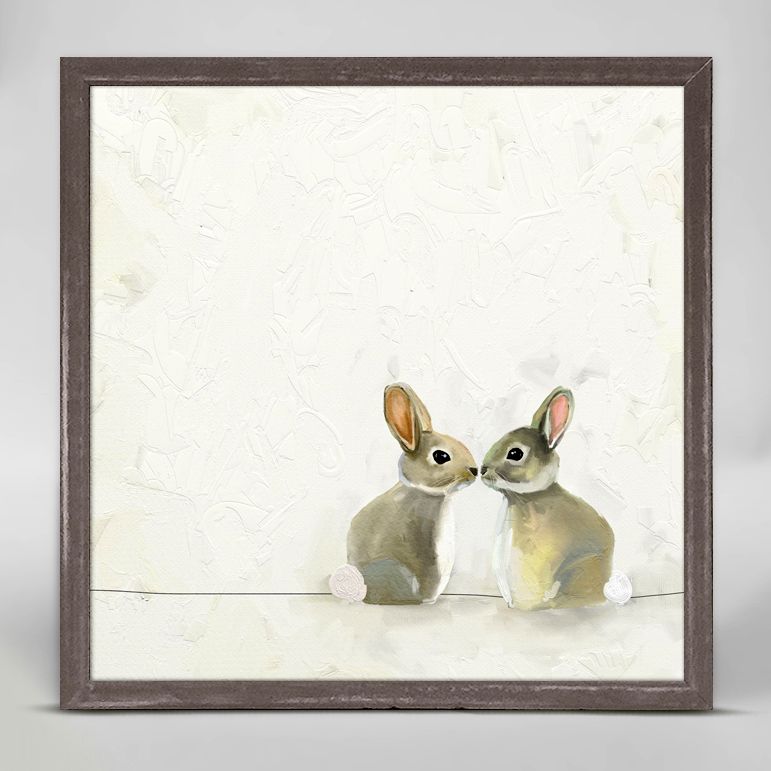 Bunnies Mini Canvas by Cathy Walters