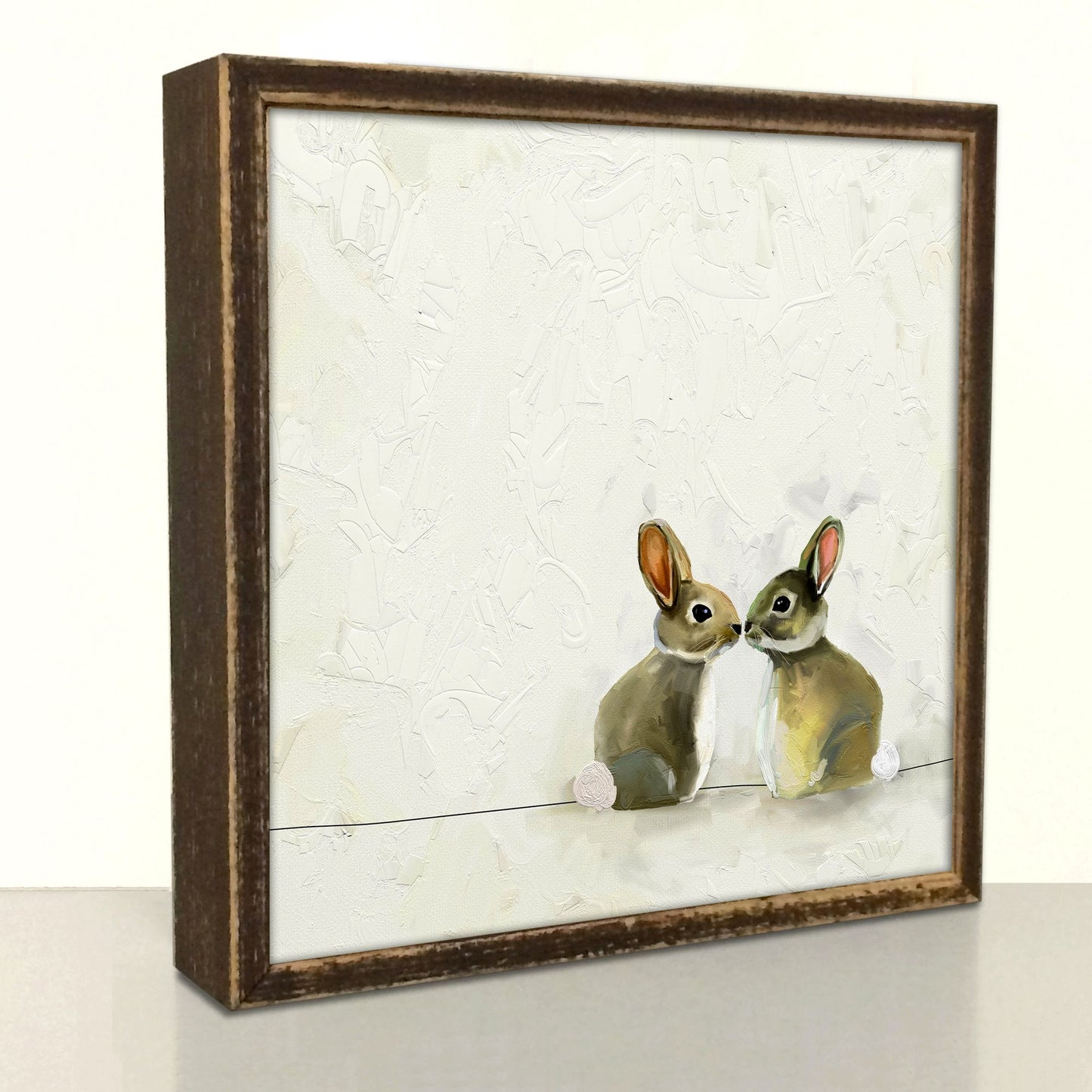 Bunnies Mini Canvas by Cathy Walters