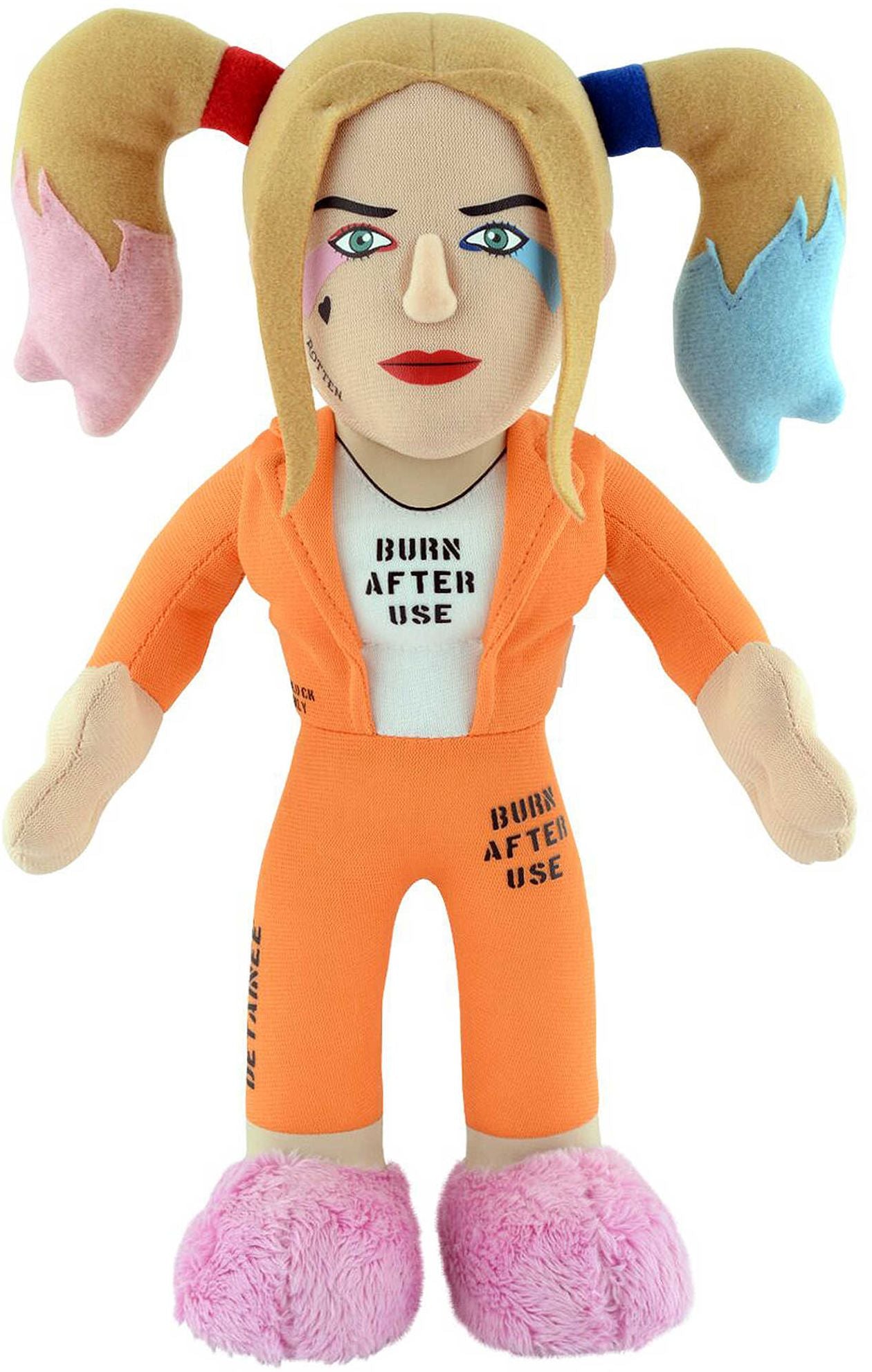 Suicide Squad Prison Harley Quinn 10'' Plush Figure