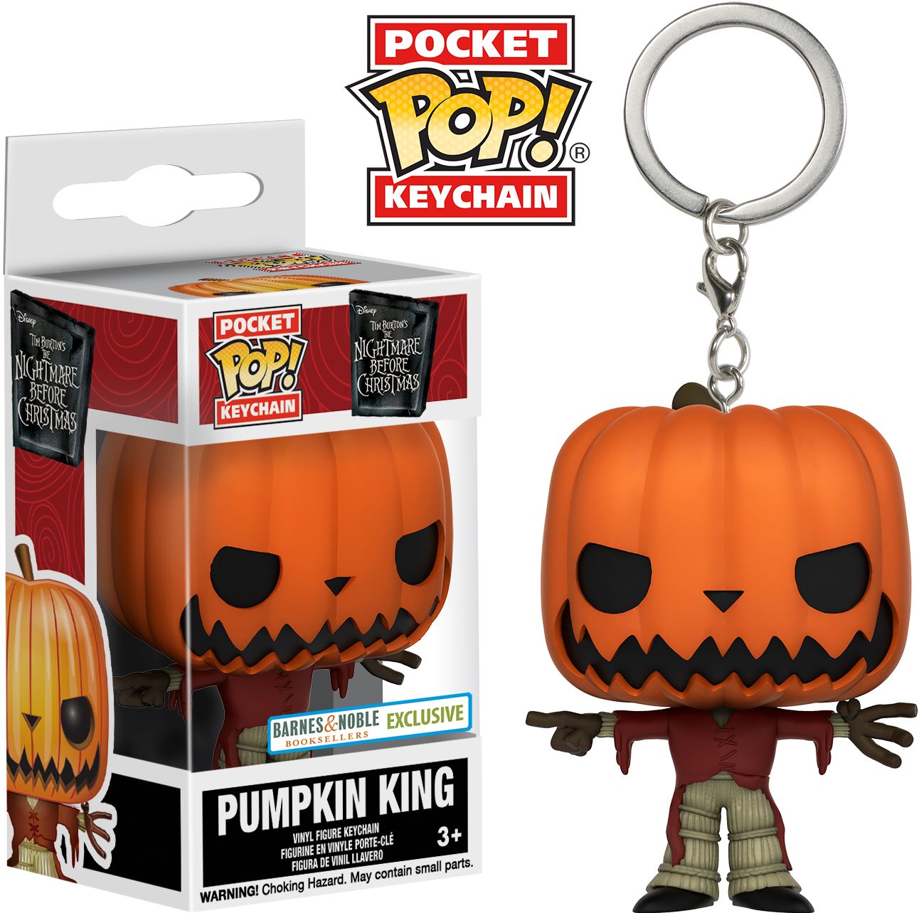 Pocket POP Keychain: NBC - Pumpkin King