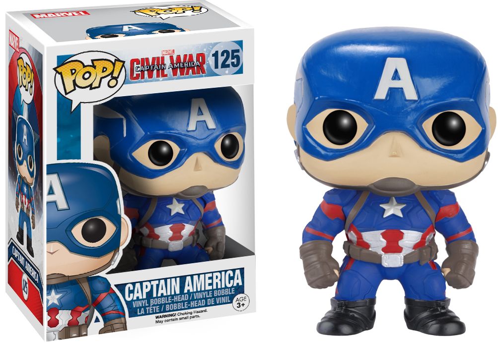 POP Marvel: Cap America 3 - Captain America