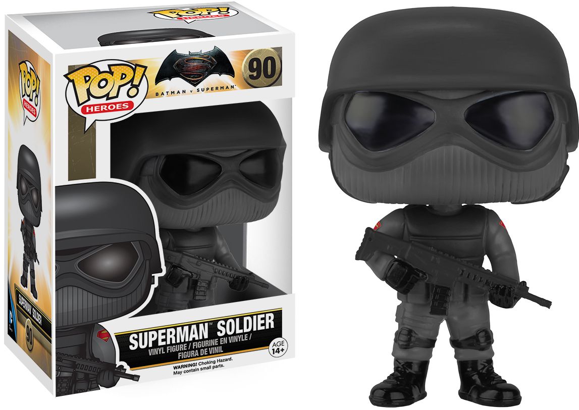 POP Heroes: BMvSM - Superman Soldier