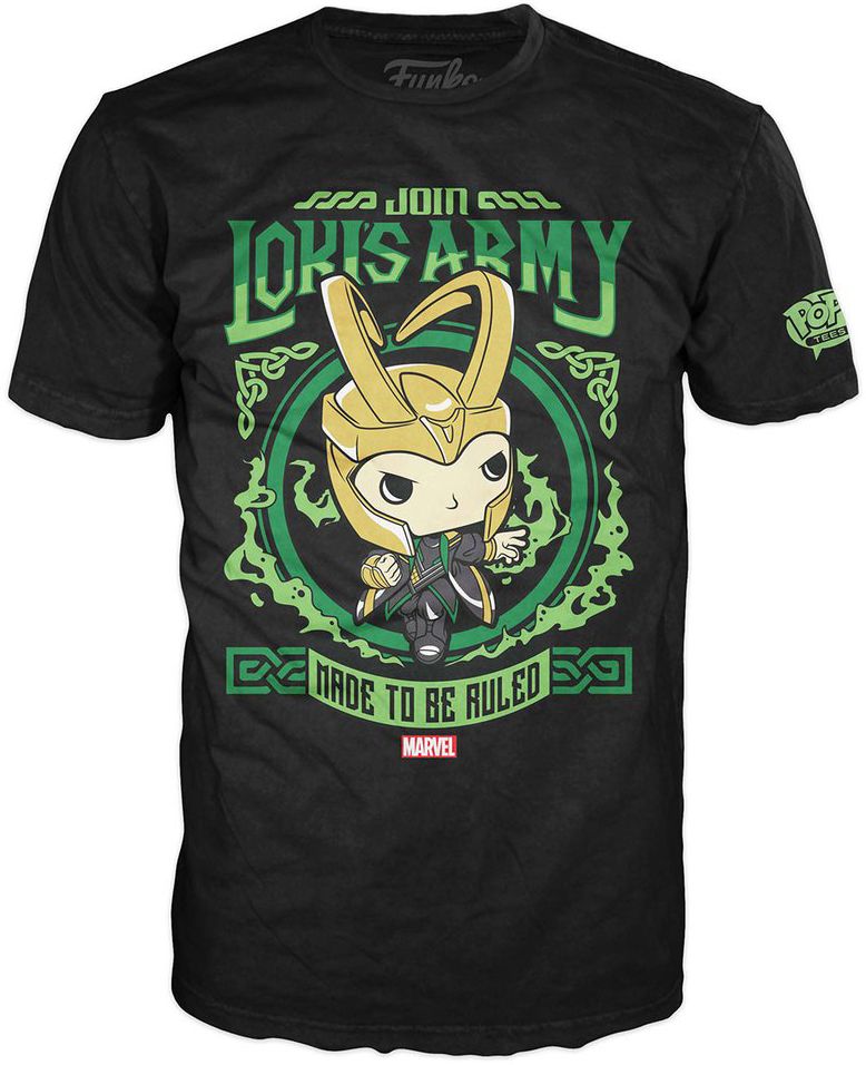 POP Tees: Marvel - Loki's Army Poster - SM