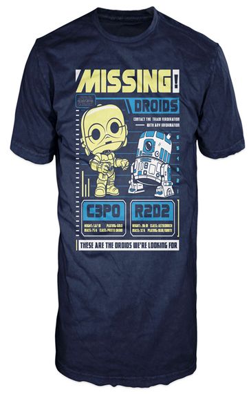 POP Tees: Star Wars - C3PO R2D2 Poster - XL