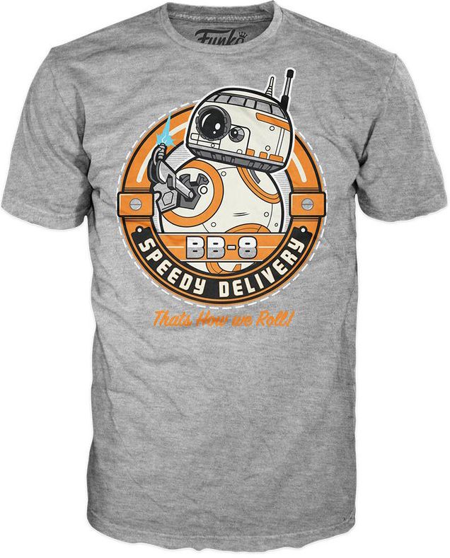 POP Tees: SW - BB8 Speedy Delivery - SM