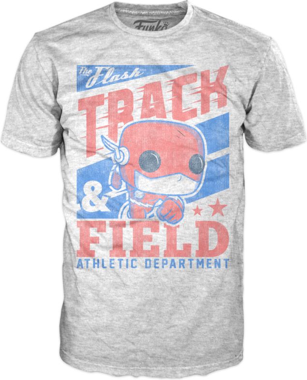 POP Tees: MARVEL - Flashs Track Field - SM