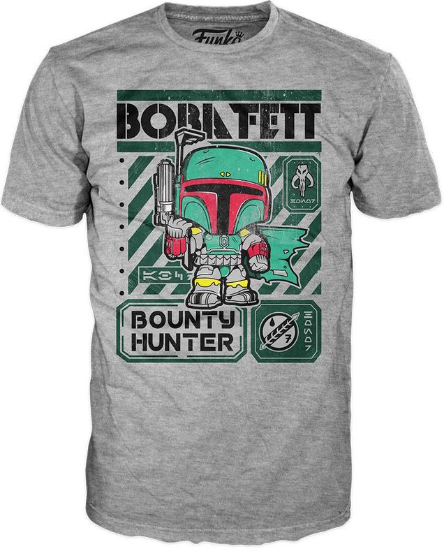 POP Tees: SW - Boba Military - SM
