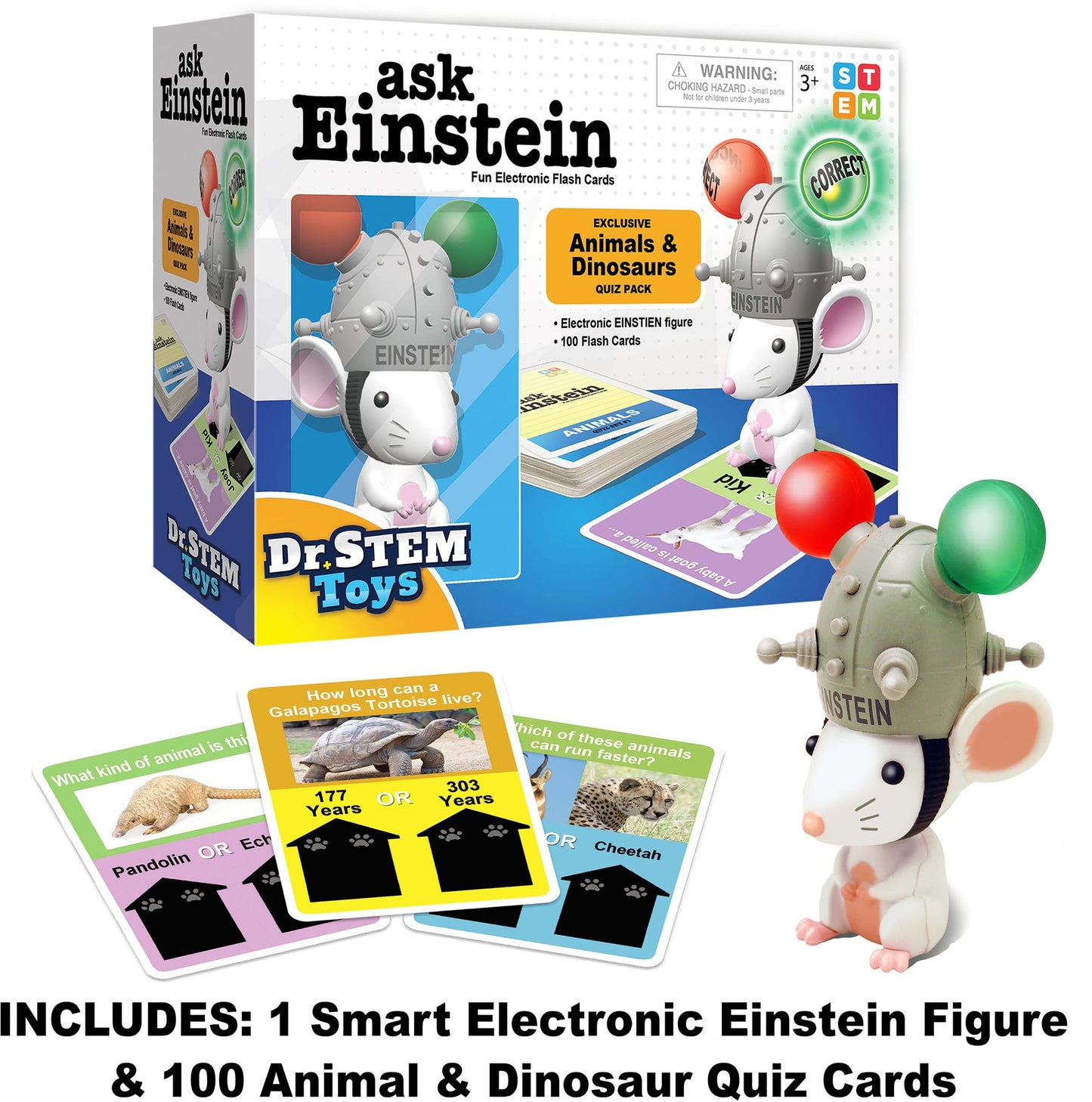 Ask Einstein Deluxe Animals & Dinosaurs