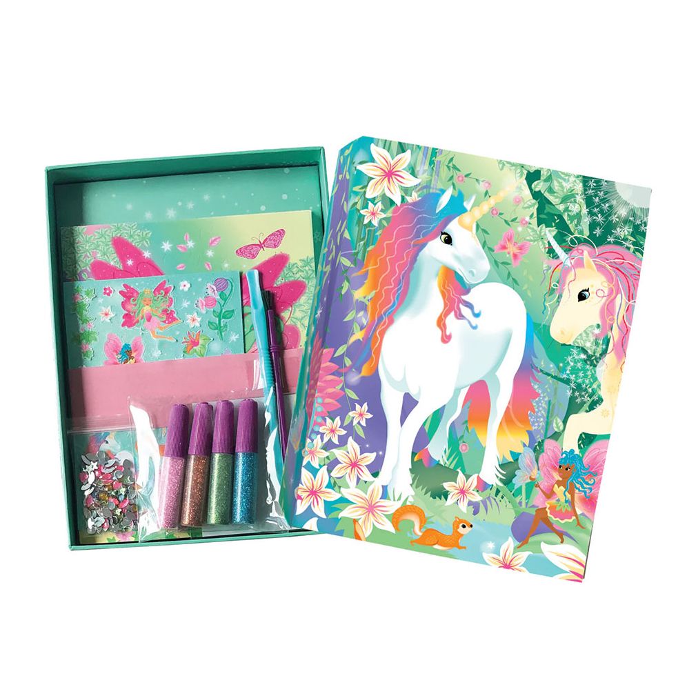 Totally Magical Unicorns Glitter & Foil Art SetIUni Glitter Art