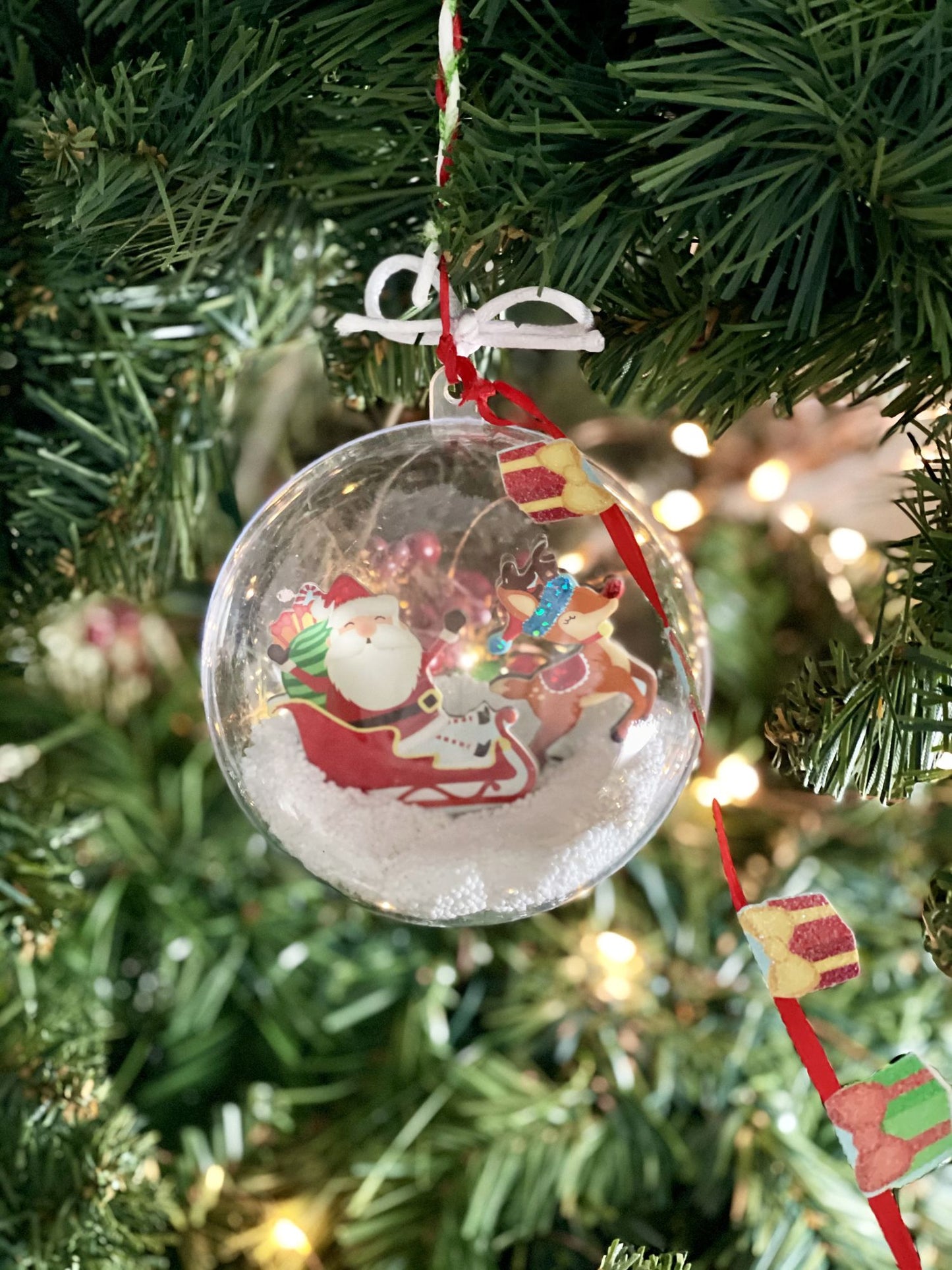 Totally Santa Make Your Own Santa Sleigh Ornament