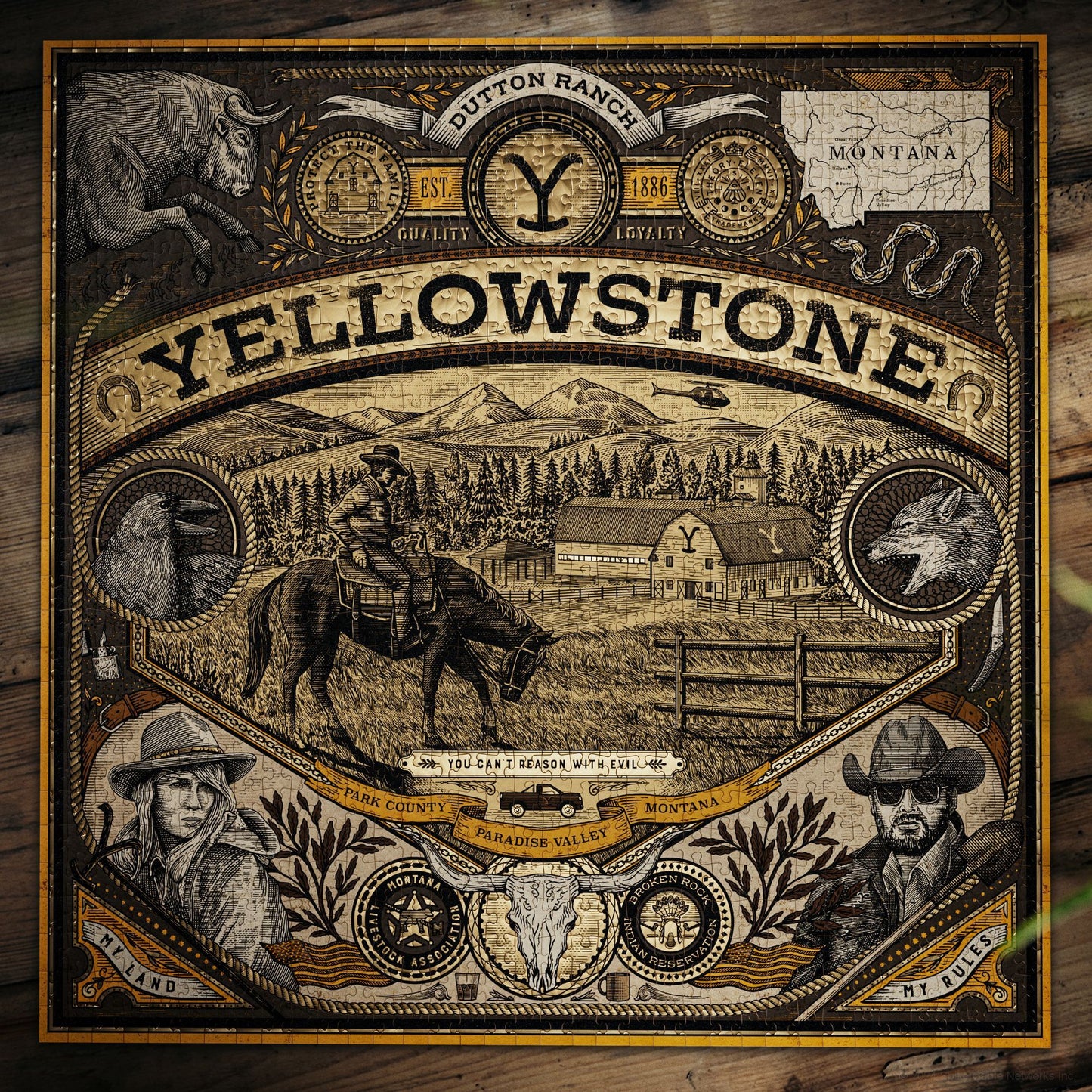 Yellowstone Puzzle