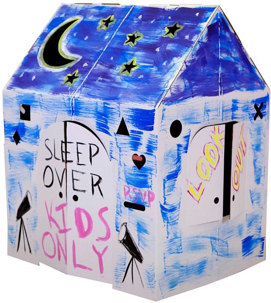 Easy Playhouse Crafty Cottage Cardboard Playhouse