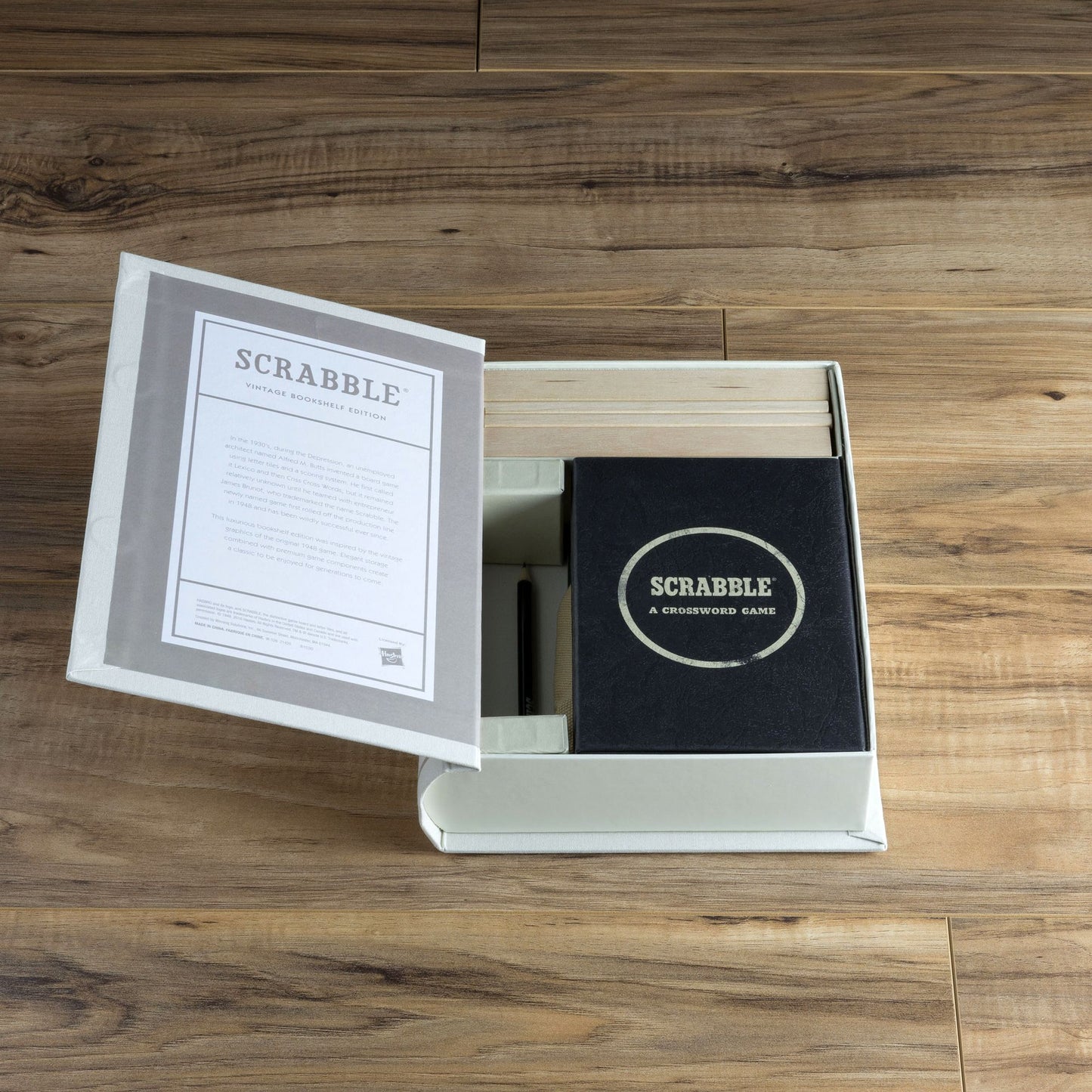 Scrabble Linen Book Game