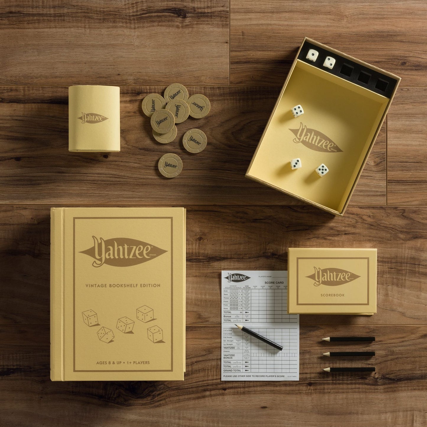 Yahtzee Linen Book Game