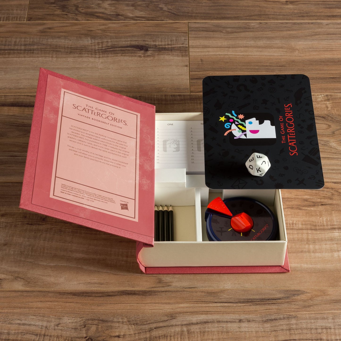 Winning Solutions Scattergories Linen Book Vintage Edition