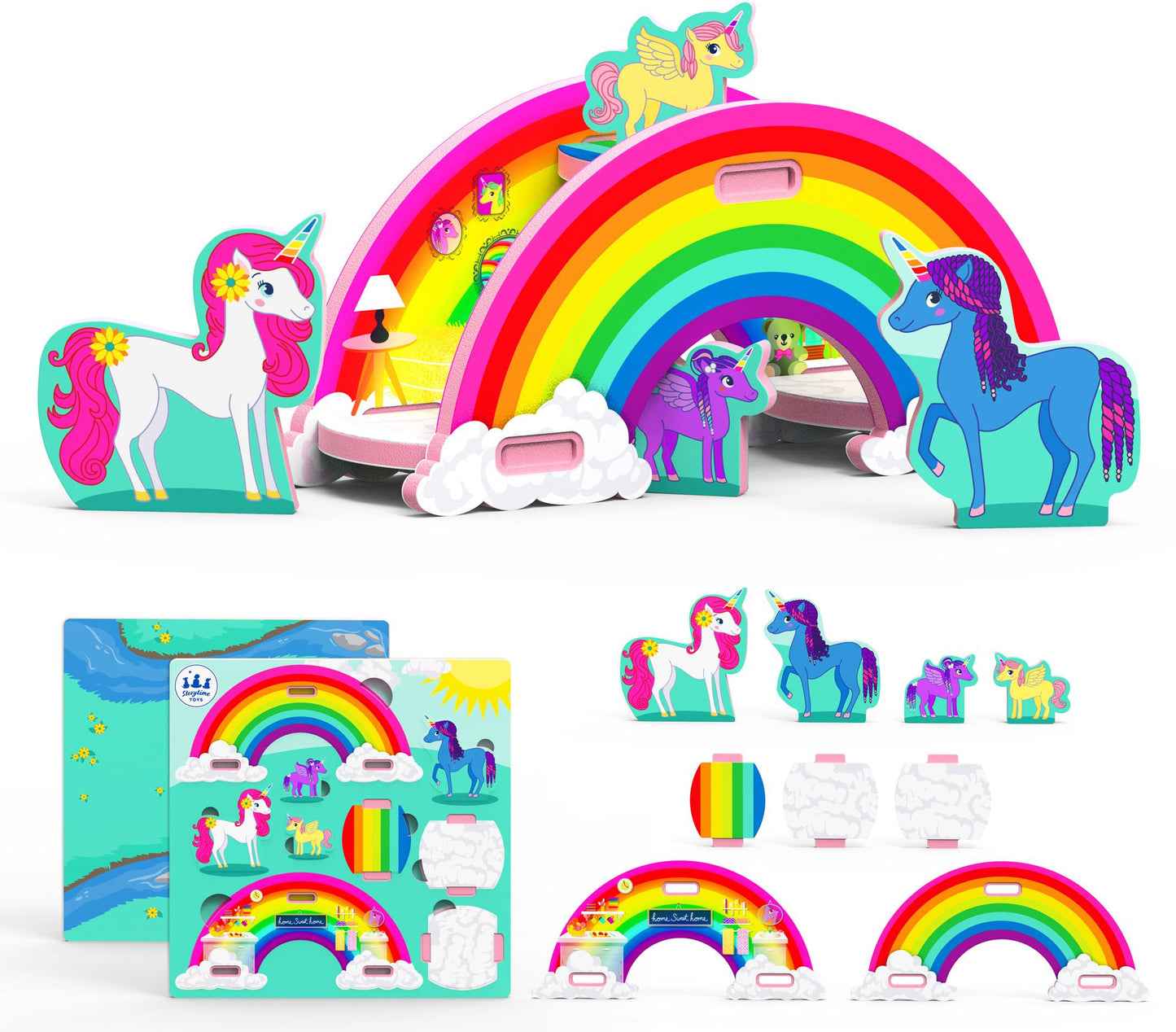Unicorn House Play Puzzle