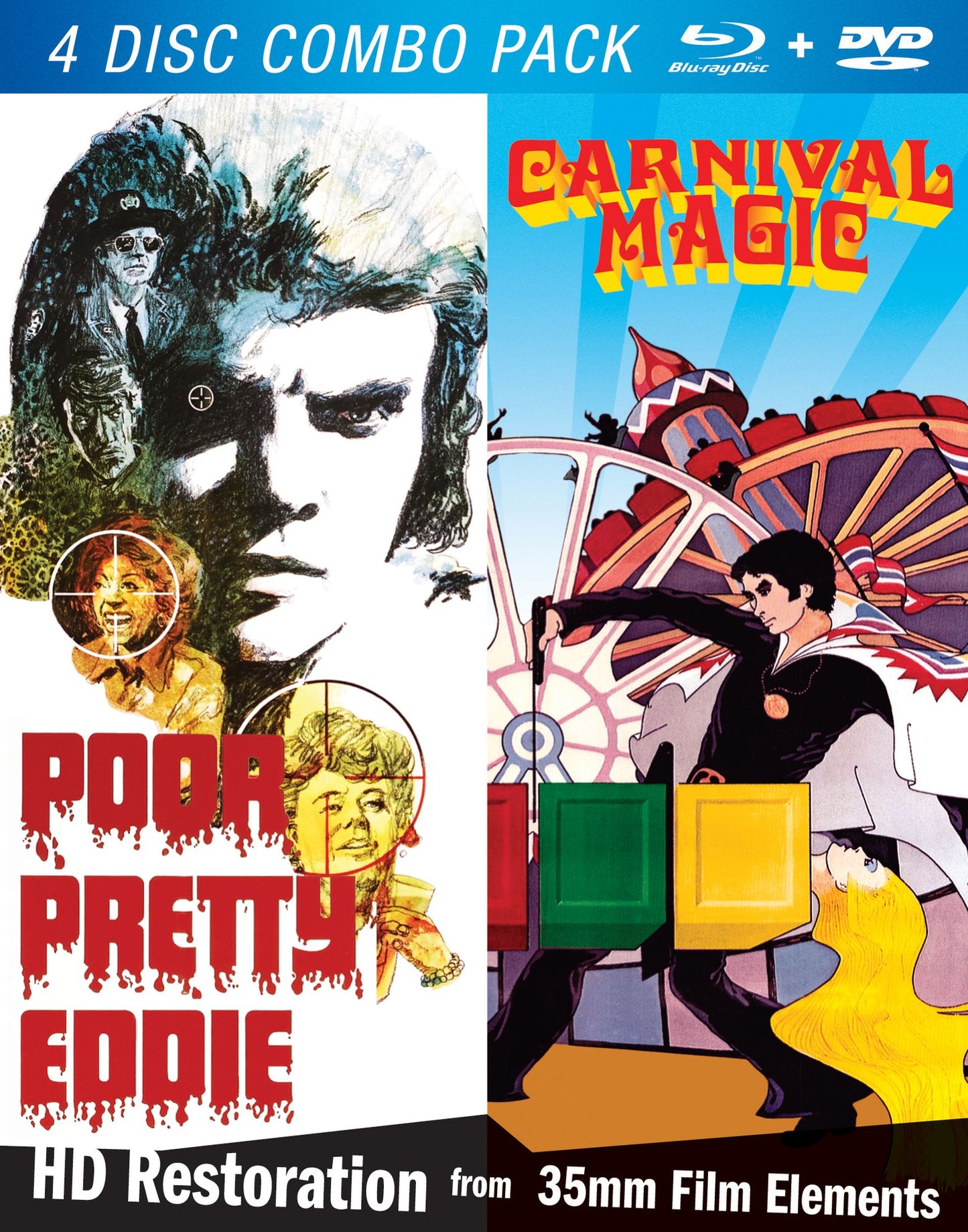 Poor Pretty Eddie/Carnival Magic [4 Discs] [Blu-ray/DVD]