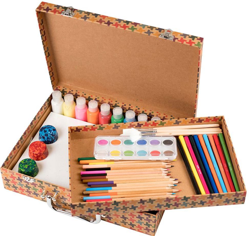 Kid Made Modern Studio In a Box Art Supply Kit