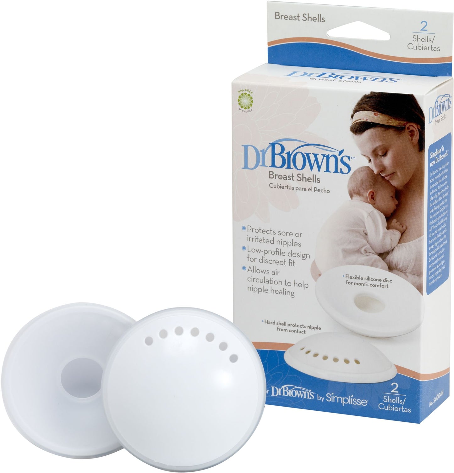 Dr. Browns Simplisse Breast Shells, 1 pr