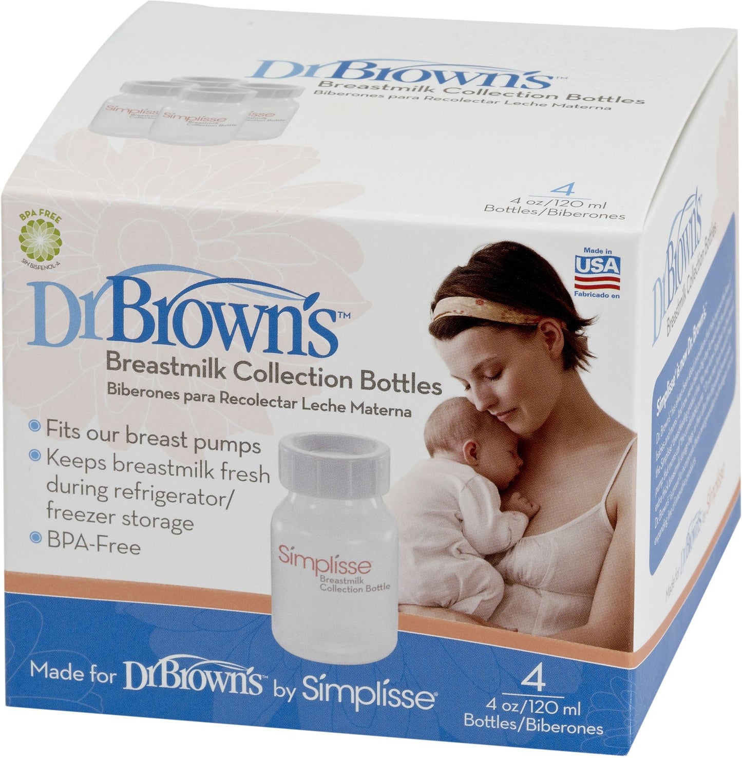 Dr. Browns Simplisse Collecton Bottles, 4 pk