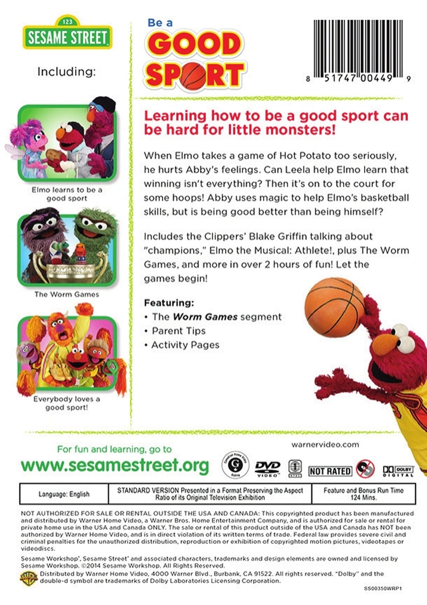 Sesame Street: Be a Good Sport