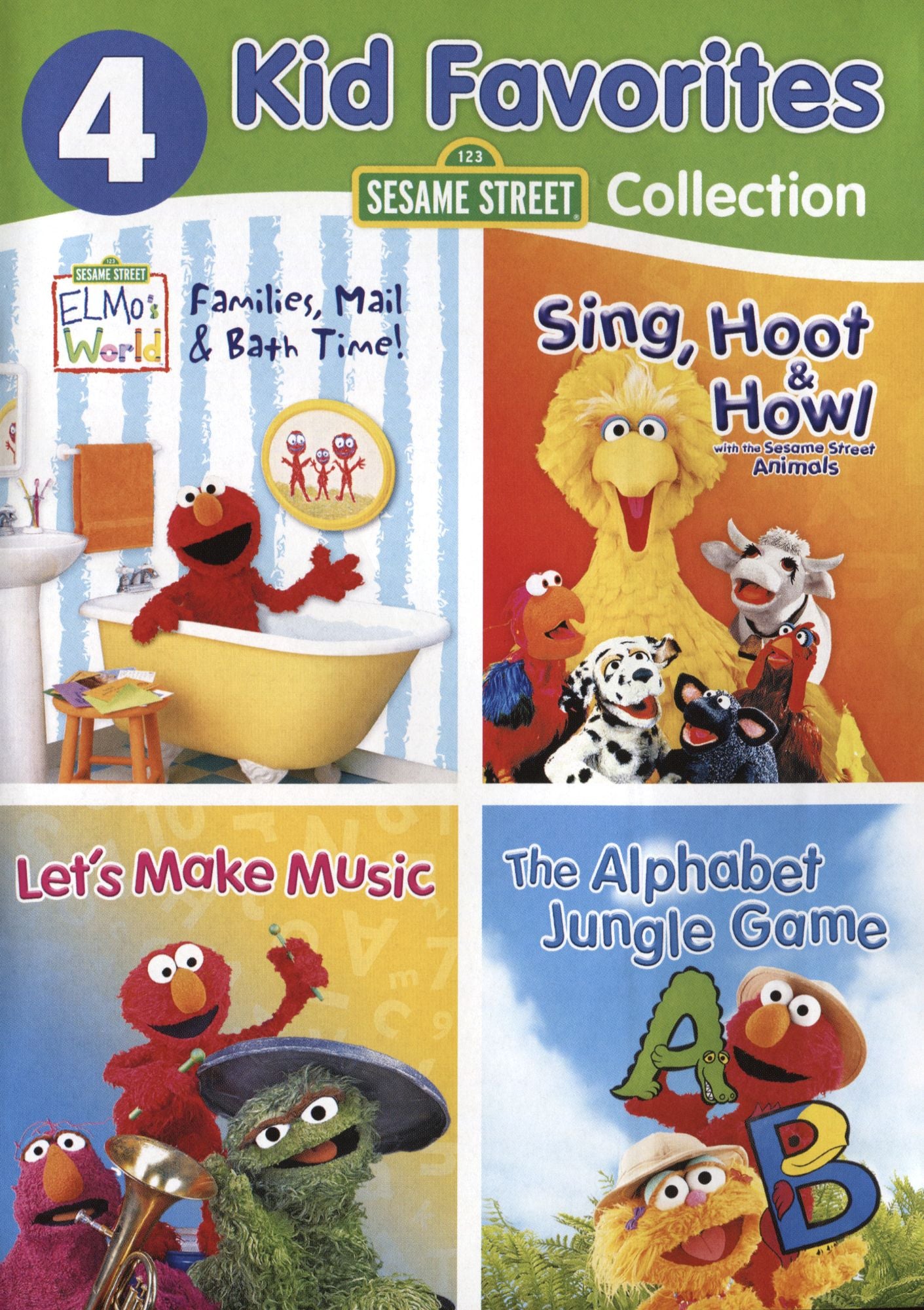 4 Kid Favorites: Sesame Street Collection