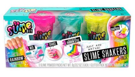 Slime Shakers 3 Pack "Rainbow" and "Cosmic"