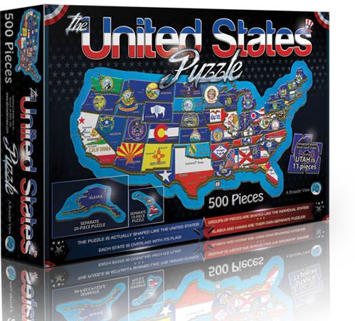 The USA Puzzle, 500 Piece