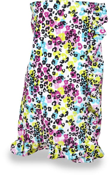 Beach Leopard Spa Wrap: Size XS/S