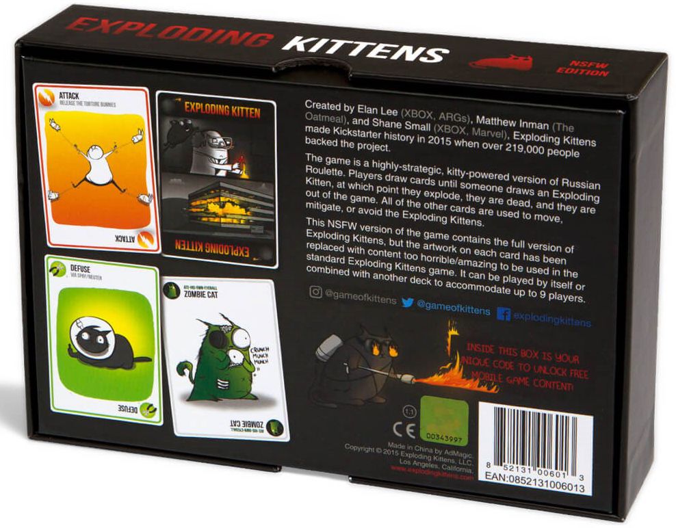 Exploding Kittens Original by Matthew Inman, Elan Lee and Shane Small