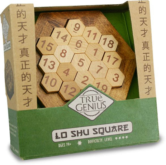 True Genius Lo Shu Square Puzzle