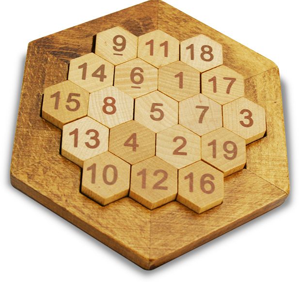 True Genius Lo Shu Square Puzzle