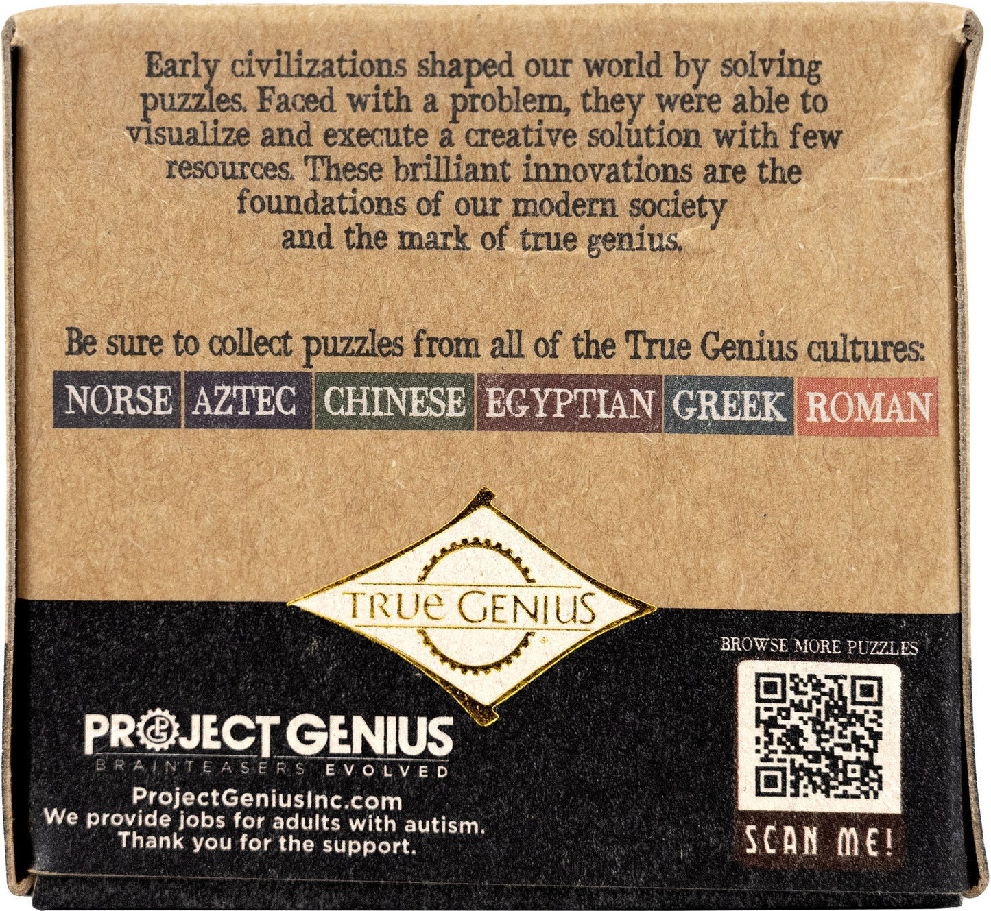 True Genius Pharaoh's Ale Puzzle