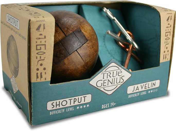 True Genius Shotput and Javelin Puzzle