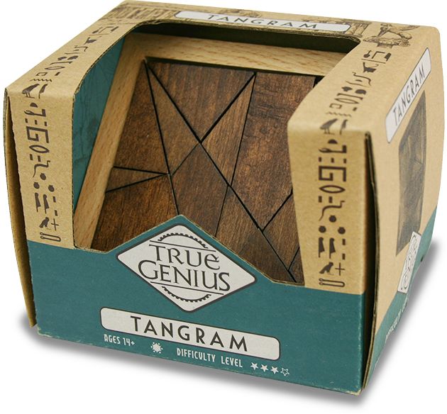 True Genius Geometric Tangram Puzzle