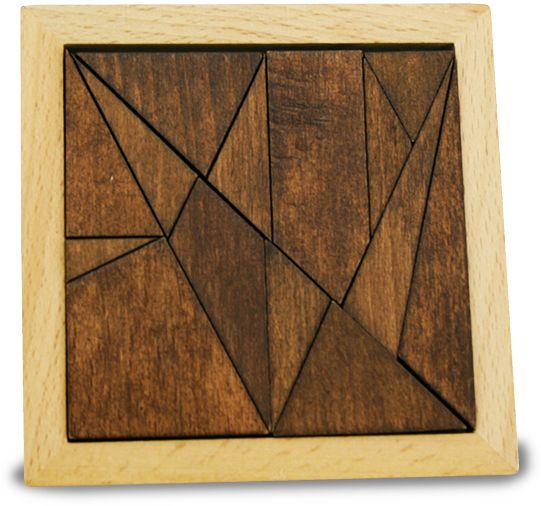 True Genius Geometric Tangram Puzzle