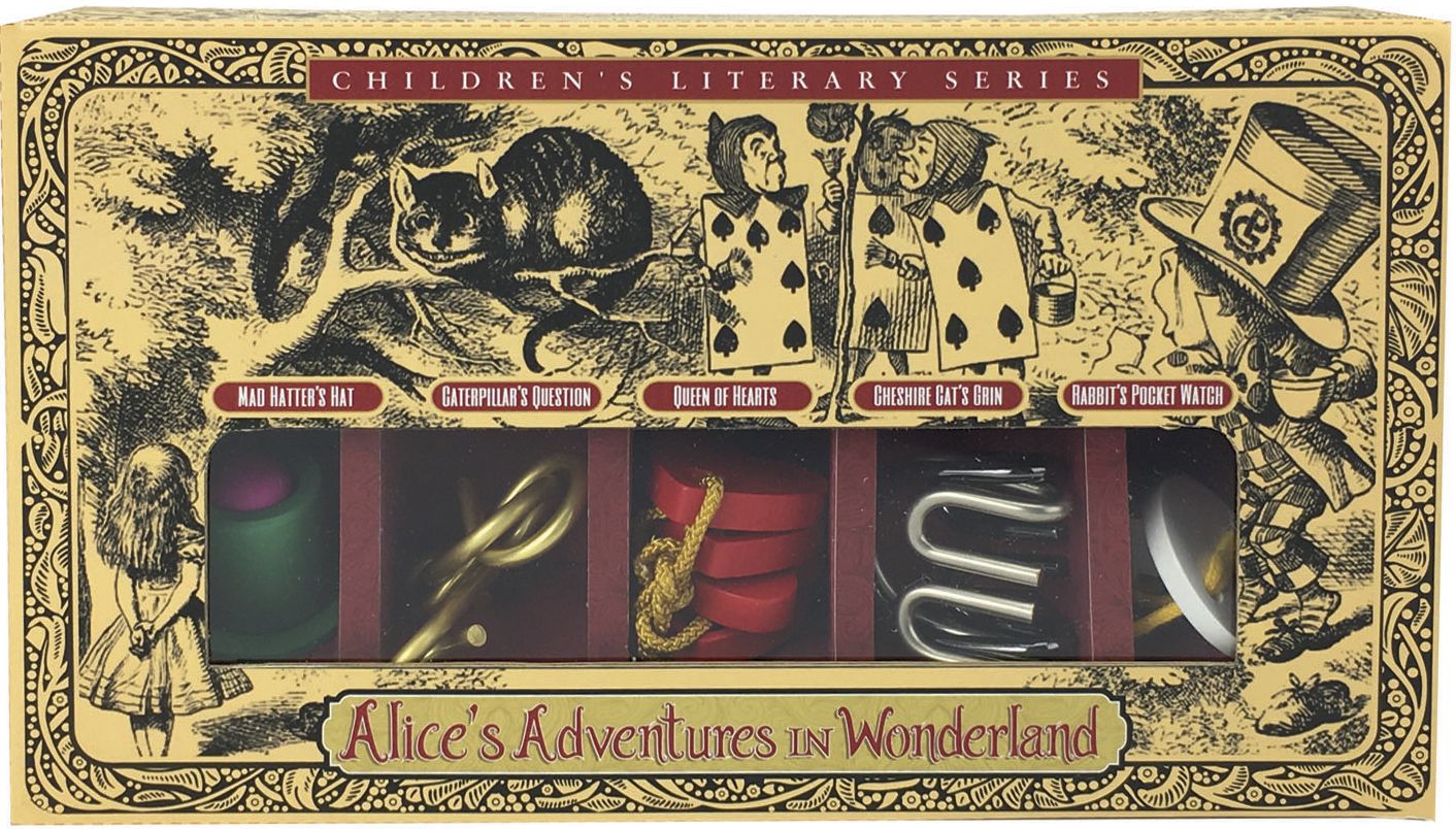 Alice in Wonderland Set of Puzzles