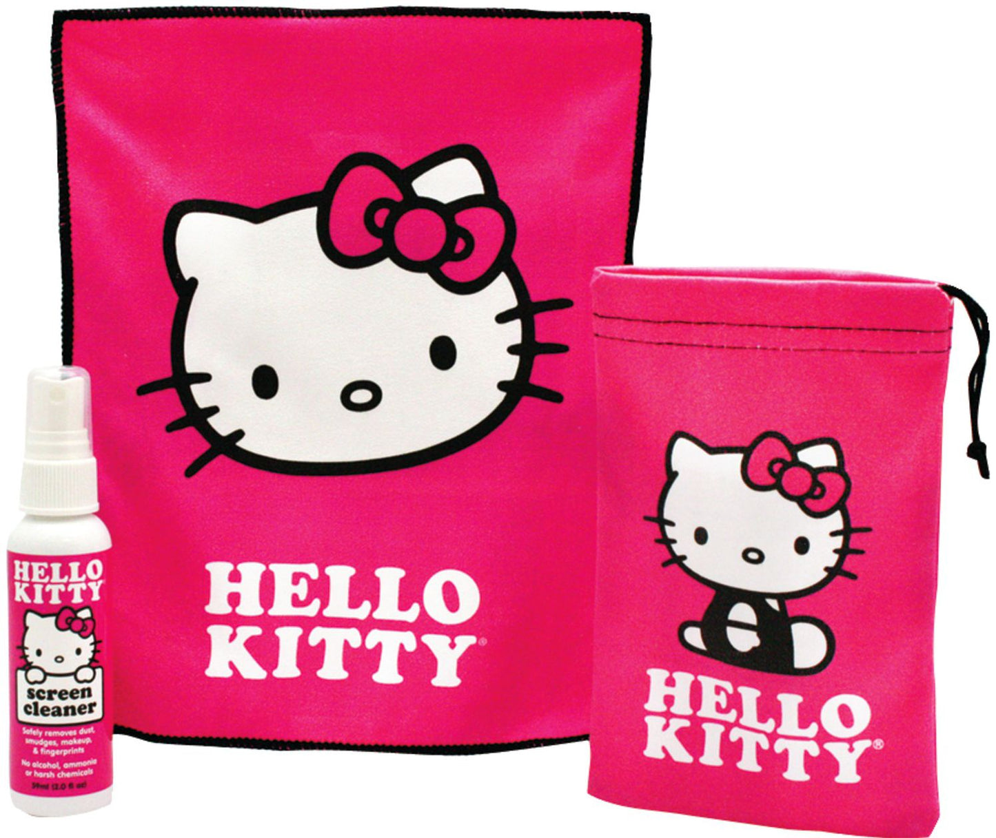Hello Kitty 5-ml Screen Cleaner with Cloth and Pouch