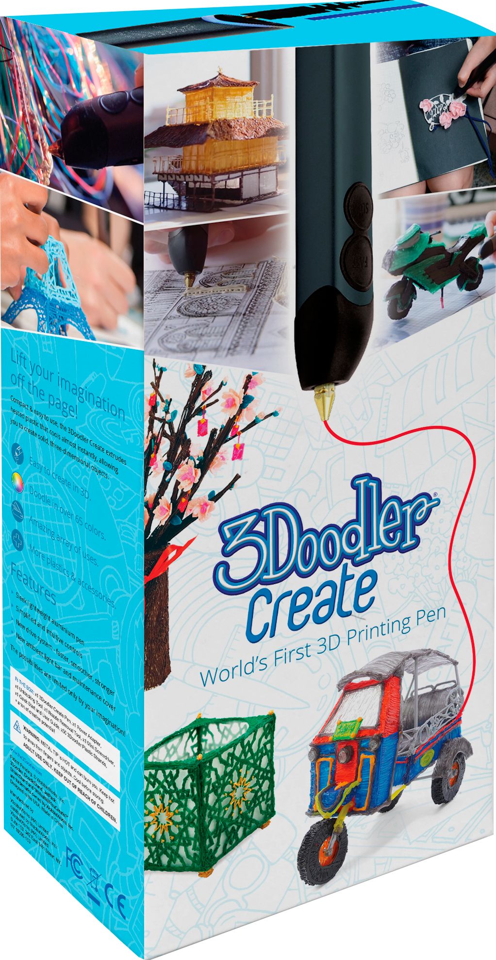 3Doodler Create + 2 plastic packs + US plug