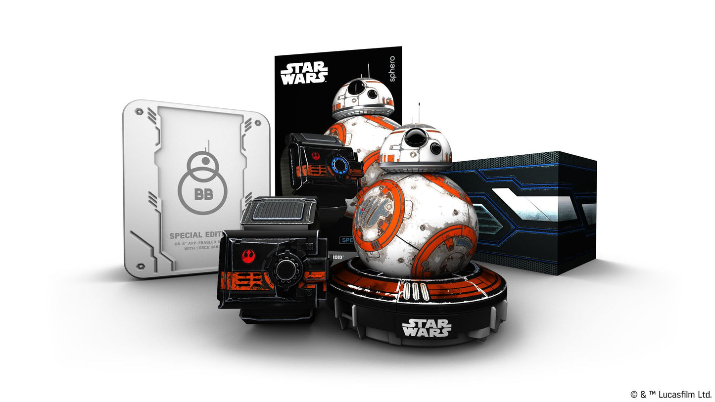 Sphero Star Wars Special Edition BB-8 App-Enabled Droid with Force Band