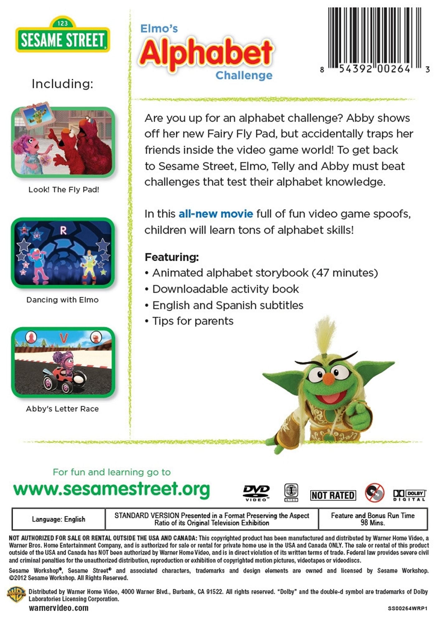 Sesame Street: Elmo's Alphabet Challenge