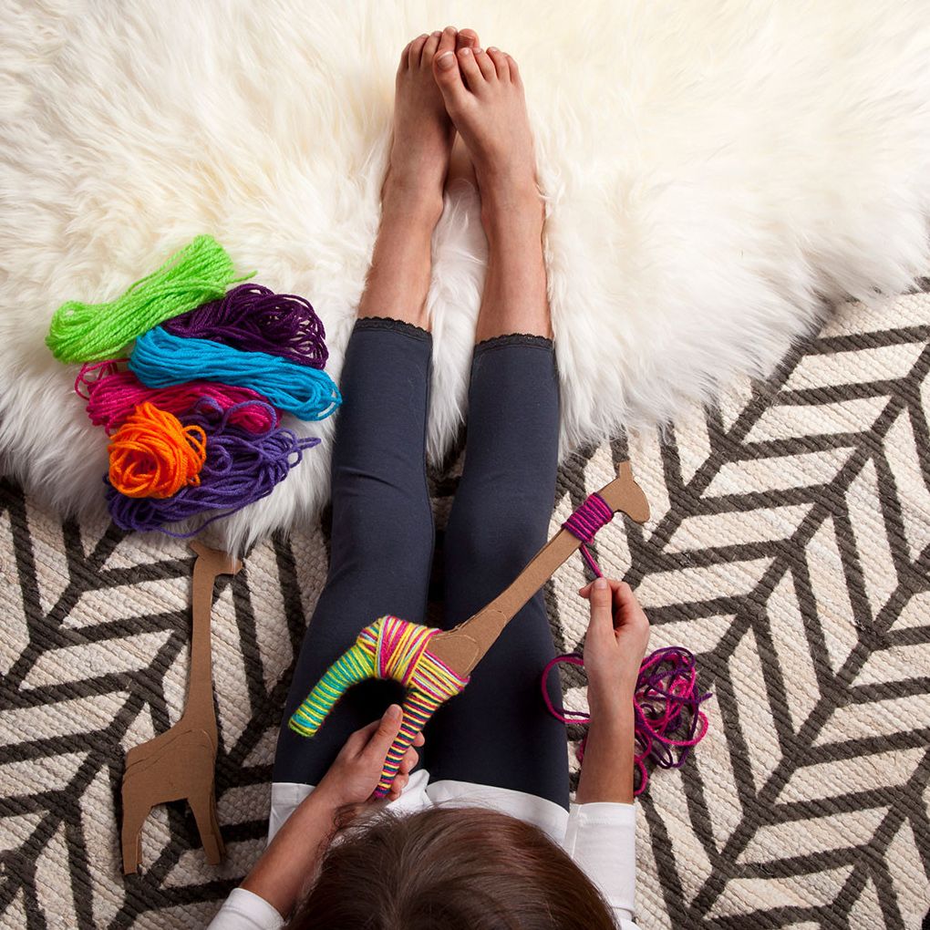 Craft-tastic Yarn Giraffes Kit