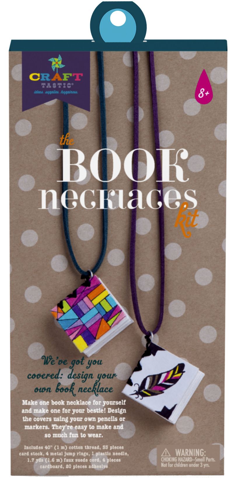 CRAFT-TASTIC BOOK NECKLACES KIT